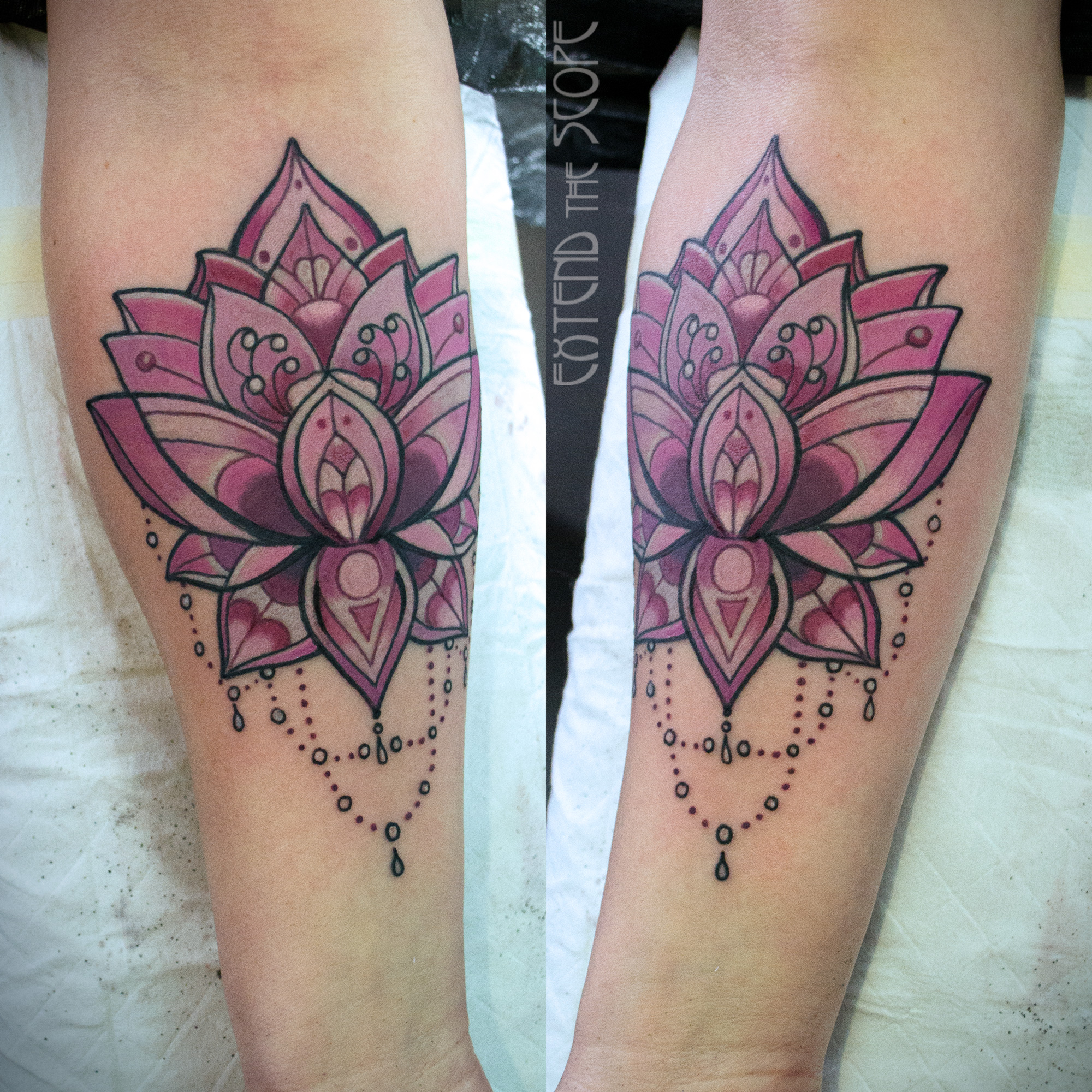 Mandala-Tattoo Extend the Scope Göttingen