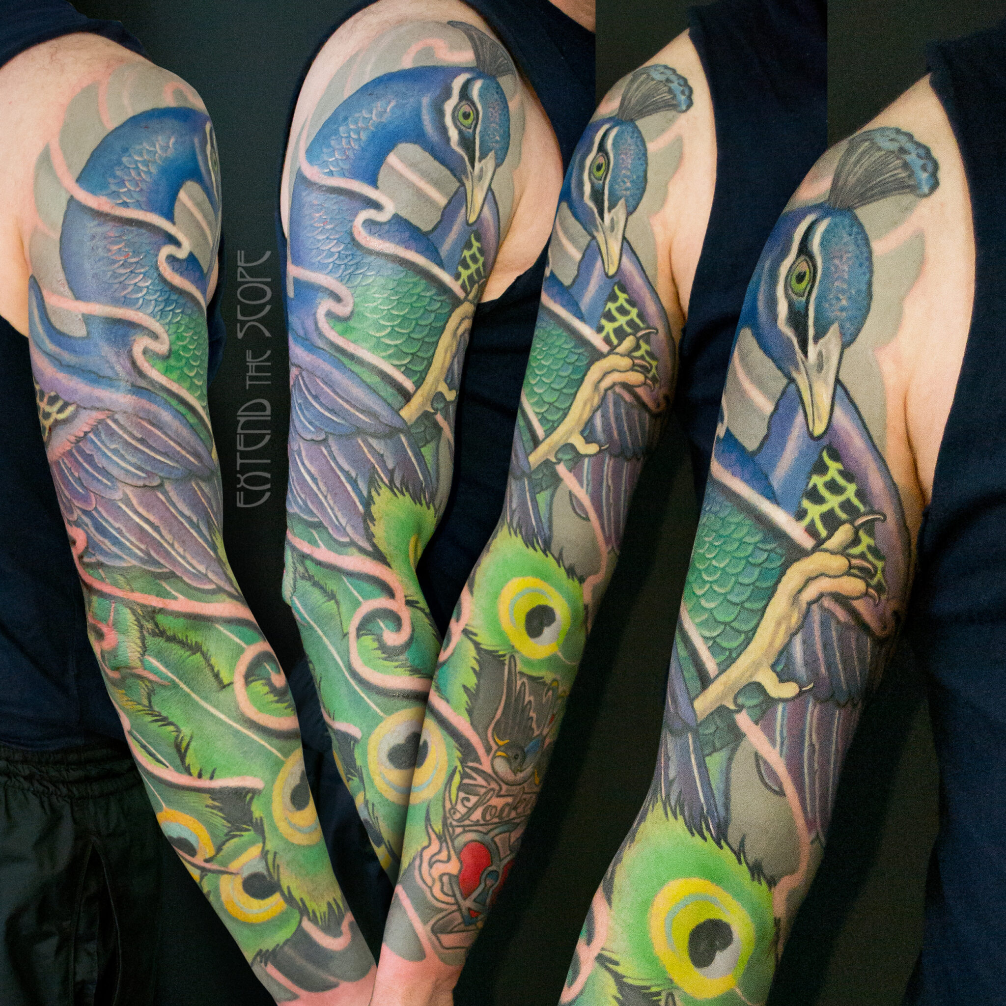 Phoenix Phönixtattoo Cover-Up Göttingen Extend the Scope Tattoo